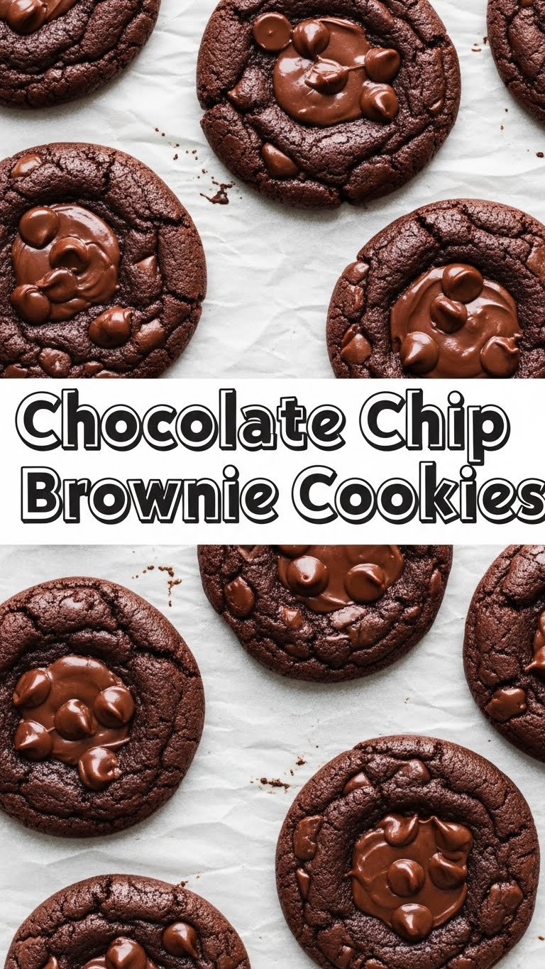 Chocolate Chip Brownie Cookies