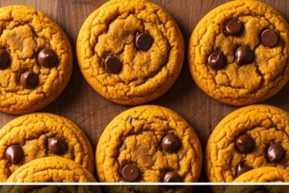 Pumpkin Chocolate Chip Cookies