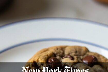 New York Times Chocolate Chip Cookies