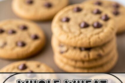 Whole Wheat Chocolate Chip Cookies