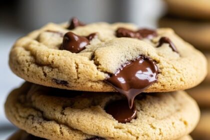 Thick Chewy Chocolate Chip Cookies
