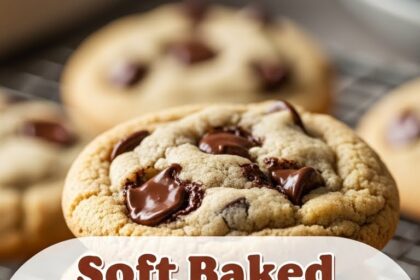 Soft Baked Chocolate Chip Cookies