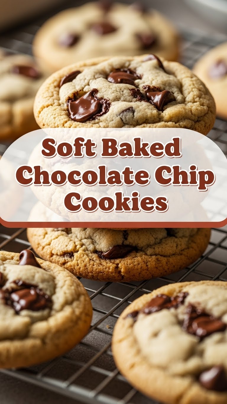 Soft Baked Chocolate Chip Cookies