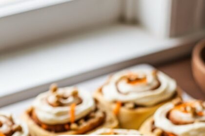 How To Make Carrot Cake Cinnamon Rolls
