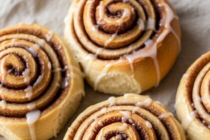 Vegan Cinnamon Rolls With Sourdough Starter