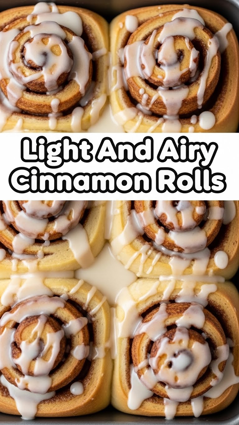 Light And Airy Cinnamon Rolls