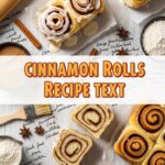 Cinnamon Rolls Recipe Text