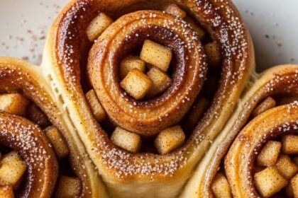 Crescent Roll Apple Cinnamon Rolls