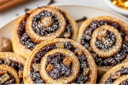 Mincemeat Cinnamon Rolls