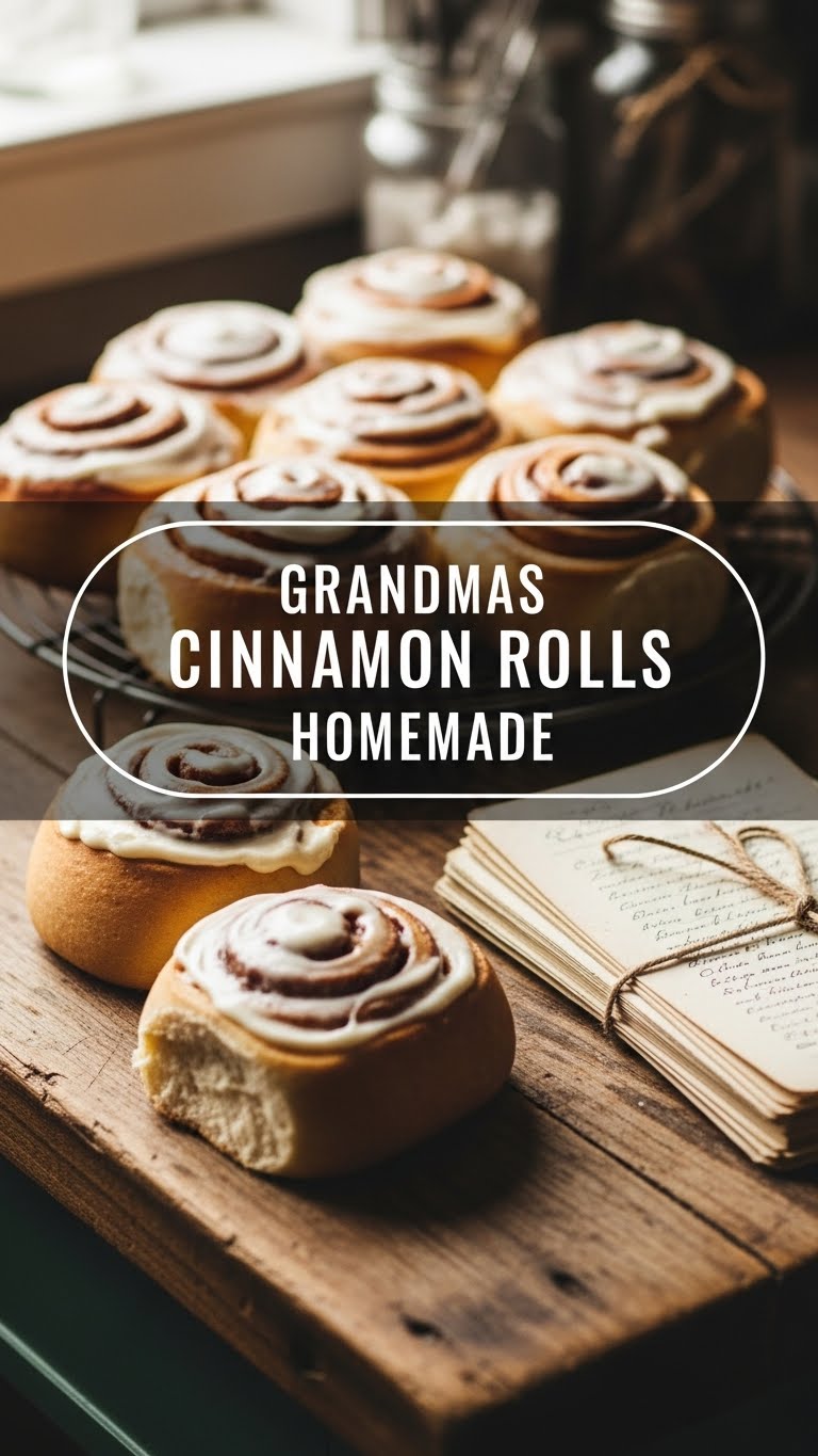 Grandmas Cinnamon Rolls Homemade