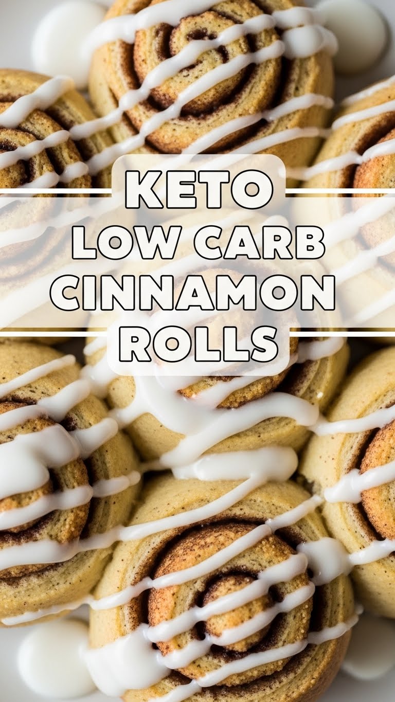 Keto Low Carb Cinnamon Rolls