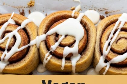 Vegan Banana Bread Cinnamon Rolls
