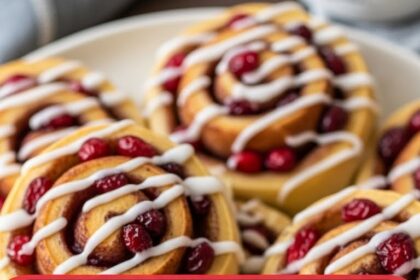 Cranberry Cinnamon Rolls Homemade