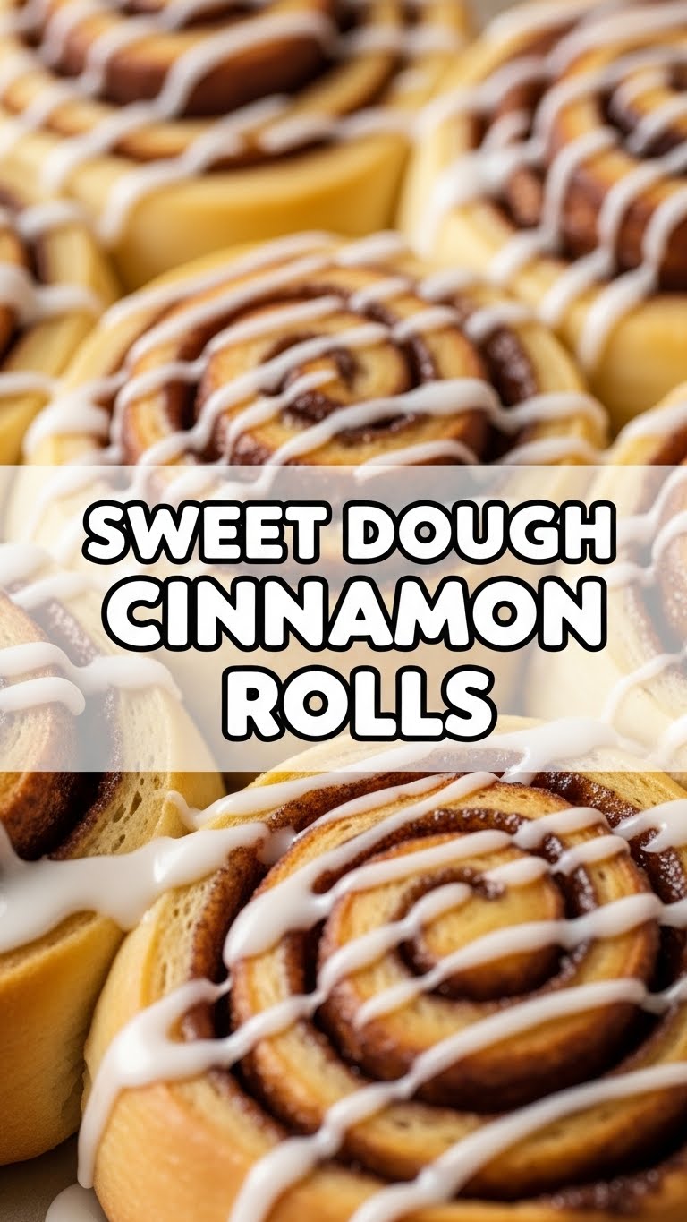 Sweet Dough Cinnamon Rolls
