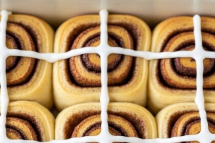 How To Make Hot Cross Bun Cinnamon Rolls