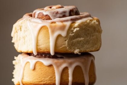Vegan Cinnamon Rolls With Icing