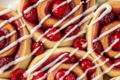 Cinnamon Cherry Sweet Rolls