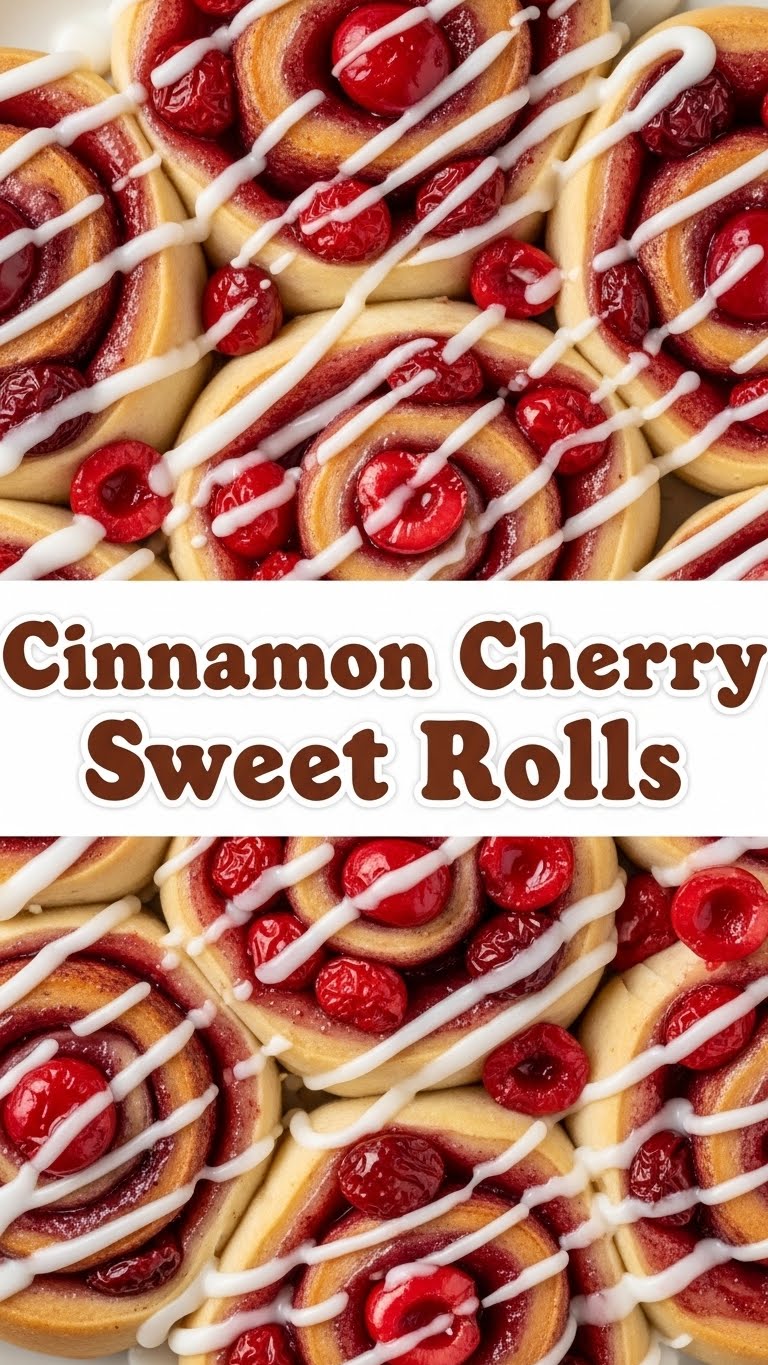 Cinnamon Cherry Sweet Rolls