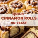 Quick Cinnamon Rolls No Yeast