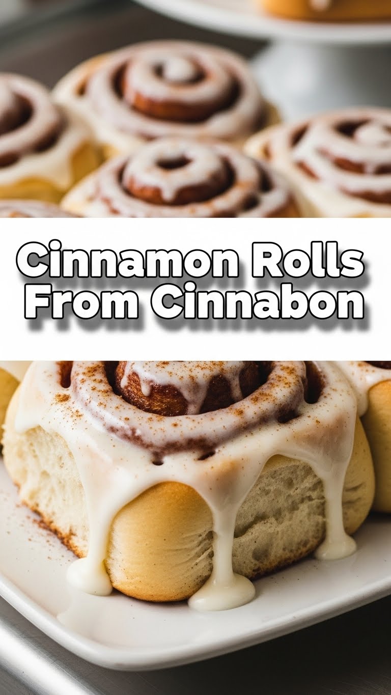 Cinnamon Rolls From Cinnabon
