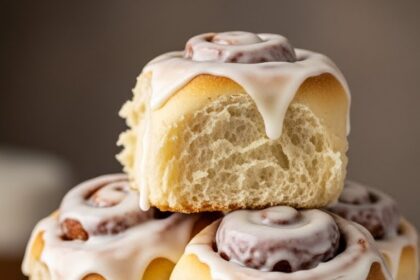 Cinnamon Rolls Homemade Soft And Fluffy