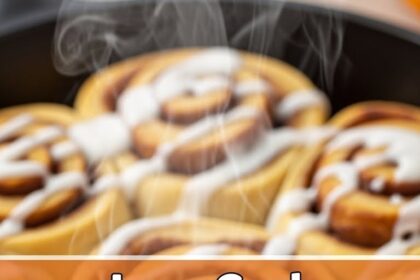 Low Carb Pumpkin Cinnamon Rolls