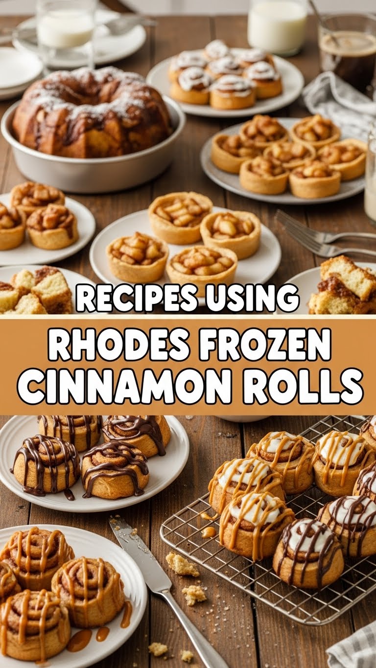 Recipes Using Rhodes Frozen Cinnamon Rolls