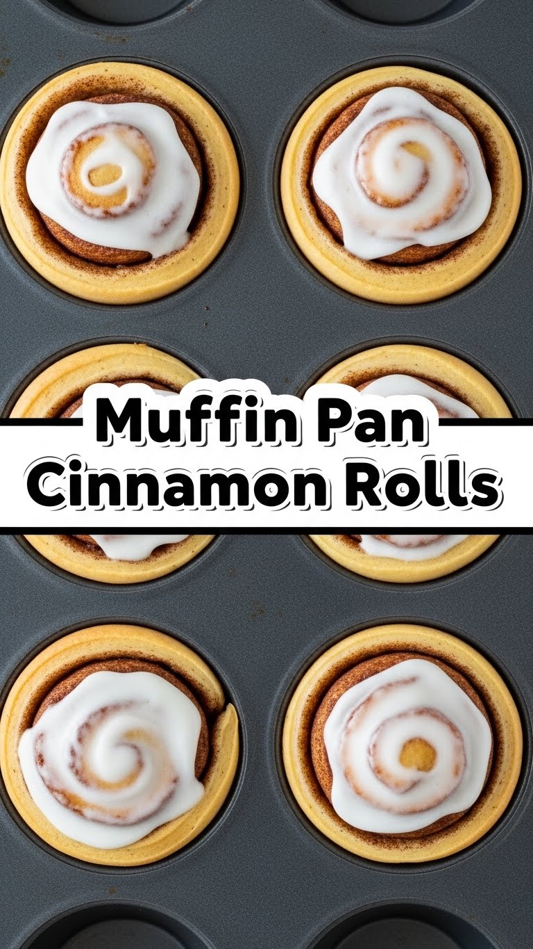 Muffin Pan Cinnamon Rolls