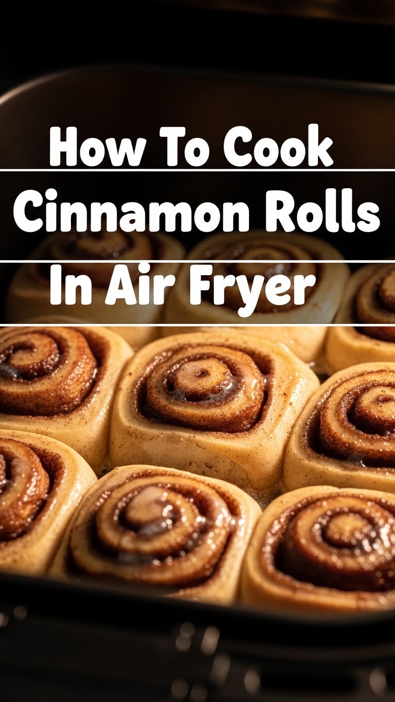 How To Cook Cinnamon Rolls In Air Fryer