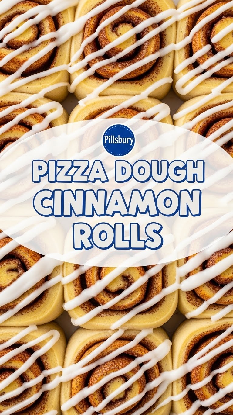 Pillsbury Pizza Dough Cinnamon Rolls