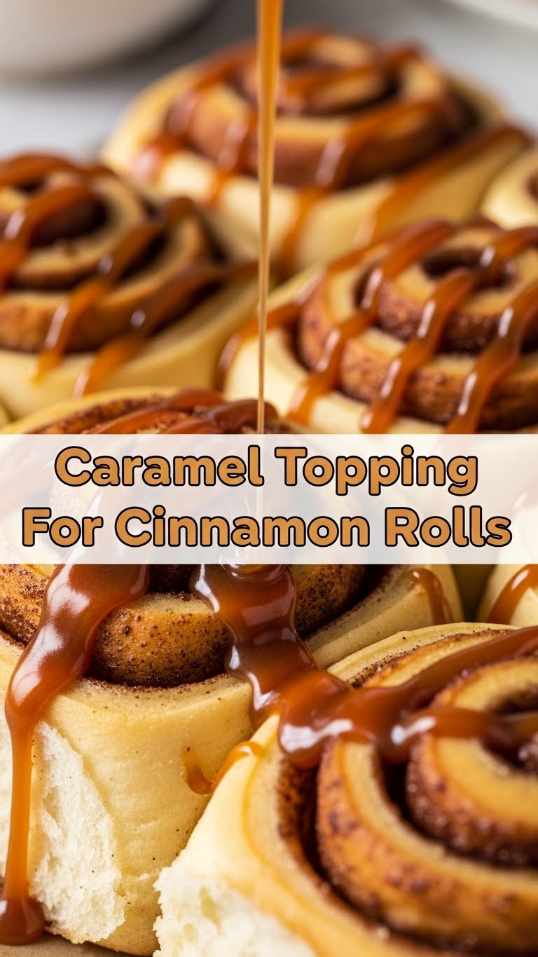 Caramel Topping For Cinnamon Rolls