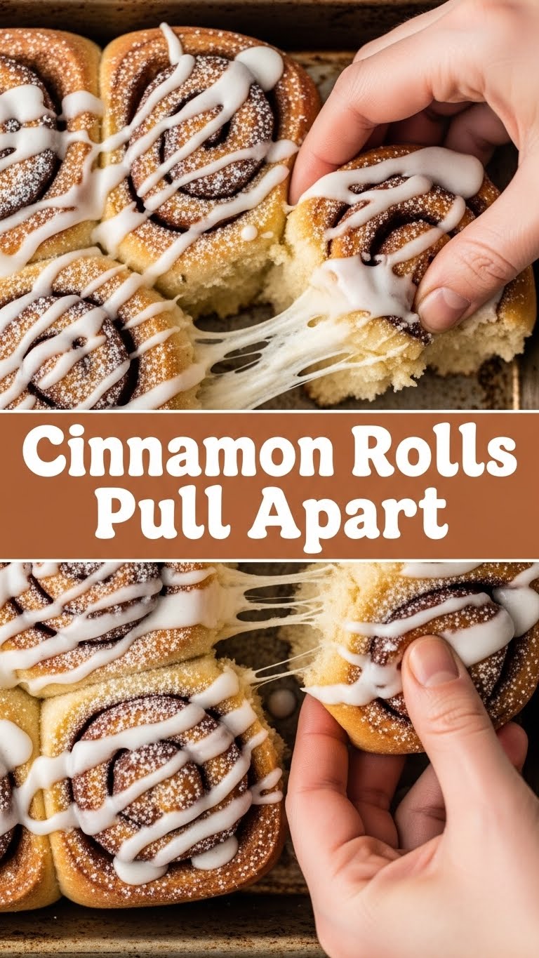 Cinnamon Rolls Pull Apart