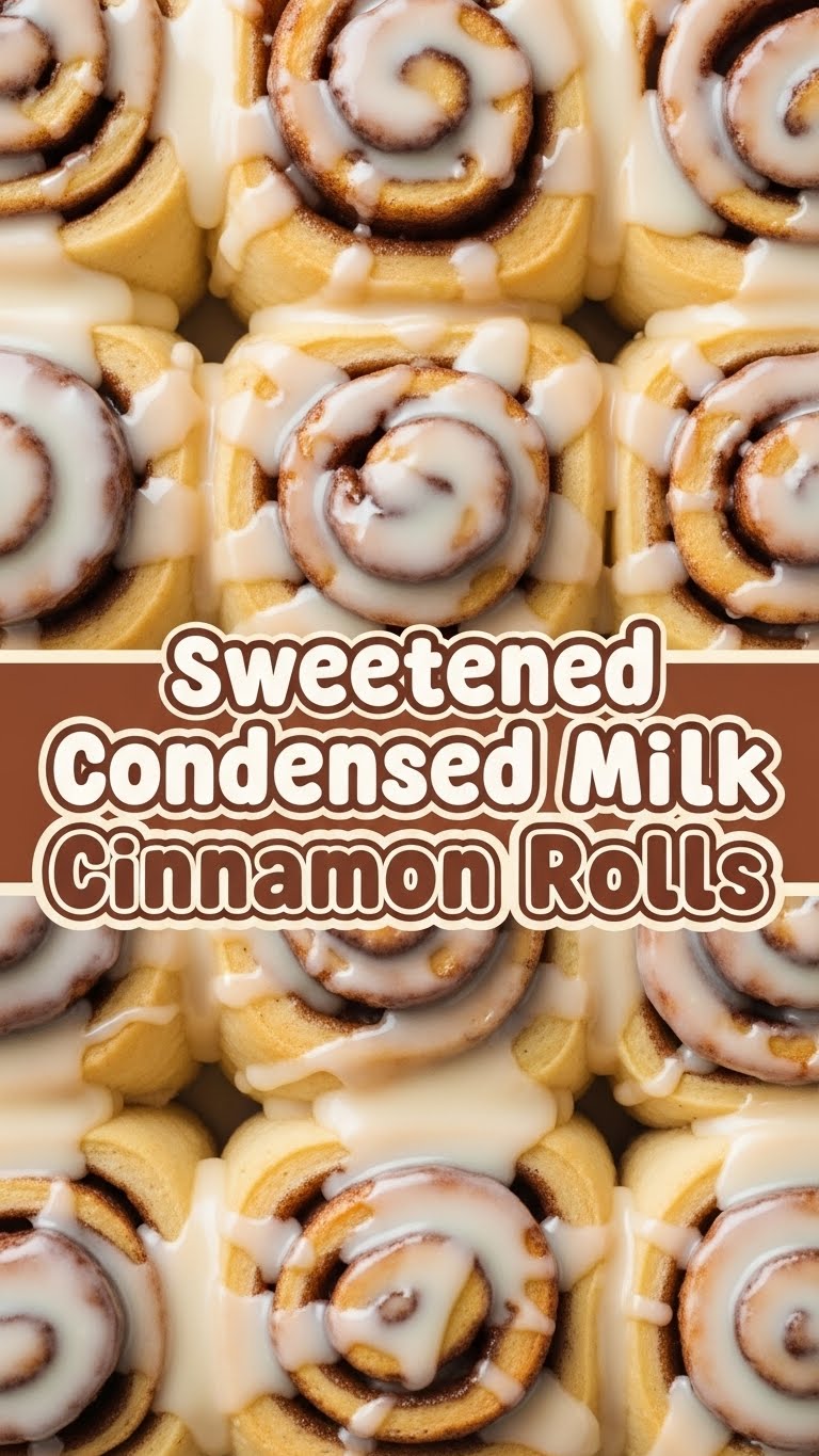 Sweetened Condensed Milk Cinnamon Rolls