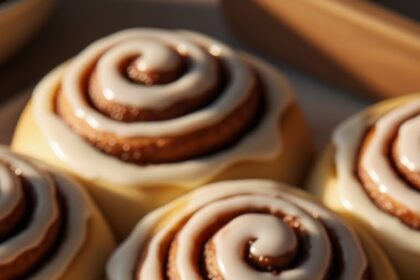 Cinnamon Rolls Food Photography