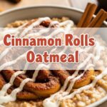 Cinnamon Rolls Oatmeal