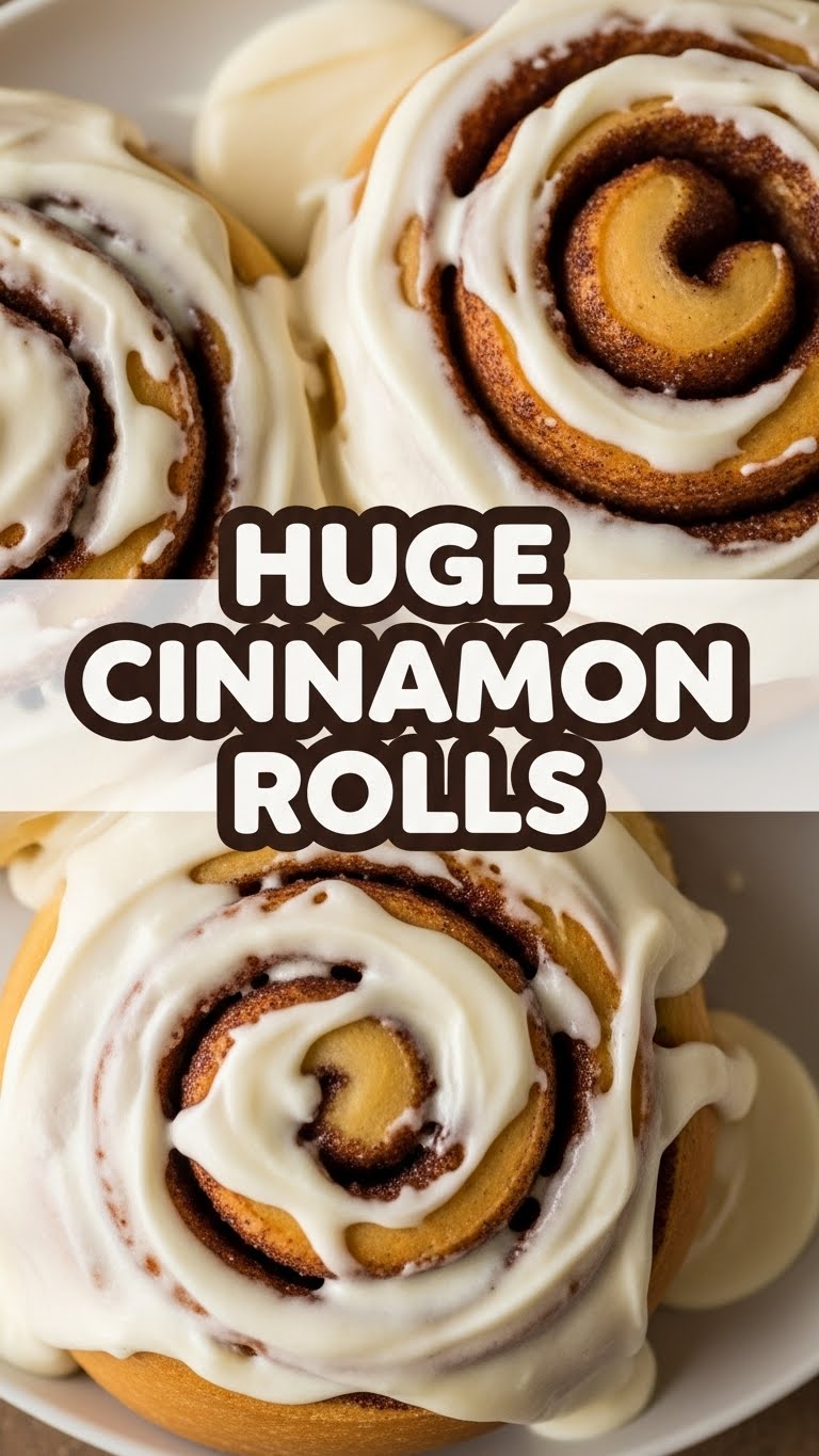 Huge Cinnamon Rolls