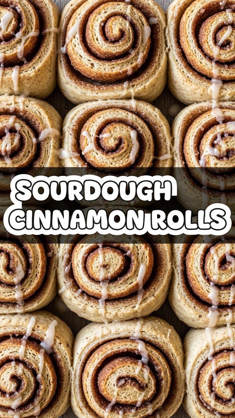 Soughdough Cinnamon Rolls