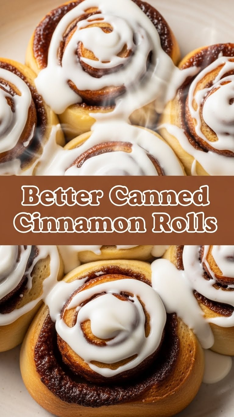 Better Canned Cinnamon Rolls