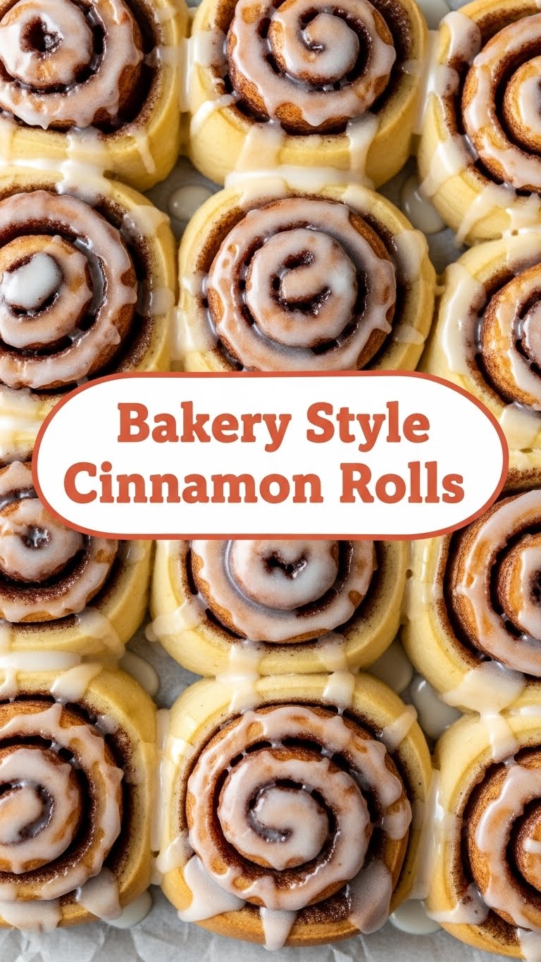 Bakery Style Cinnamon Rolls