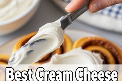 Best Cream Cheese Frosting For Cinnamon Rolls