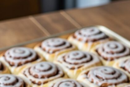 Large Batch Cinnamon Rolls
