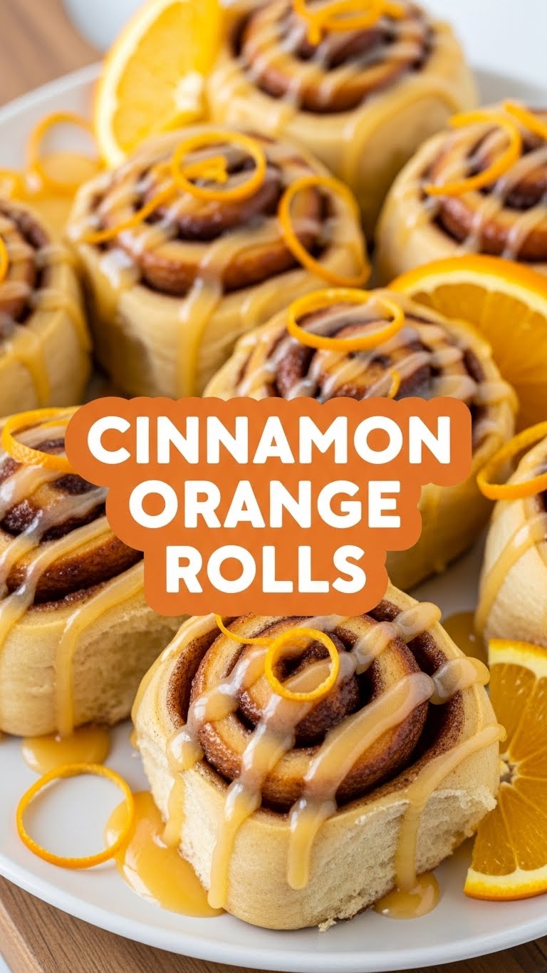 Cinnamon Orange Rolls