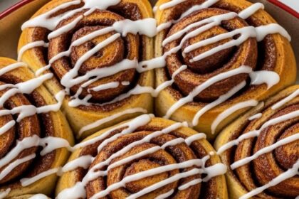 Gingerbread Brioche Cinnamon Rolls
