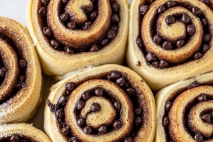 Cinnamon Rolls With Chocolate Chips