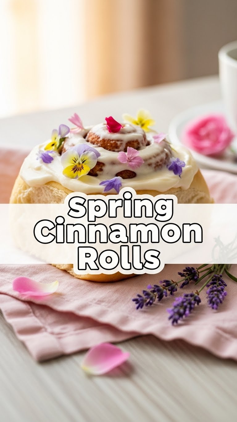 Spring Cinnamon Rolls