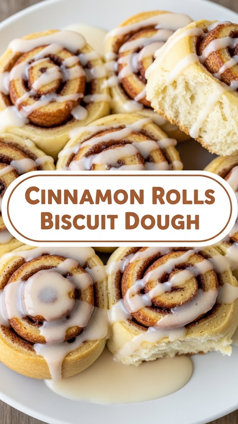 Cinnamon Rolls Biscuit Dough
