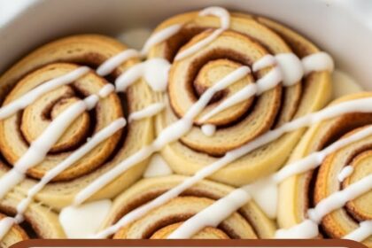 Cinnamon Rolls From Crescent Rolls
