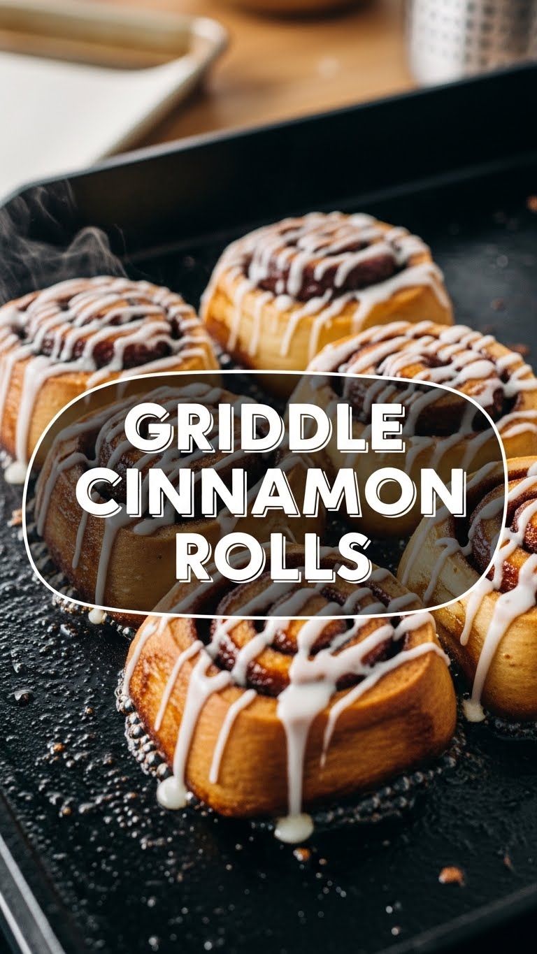 Griddle Cinnamon Rolls
