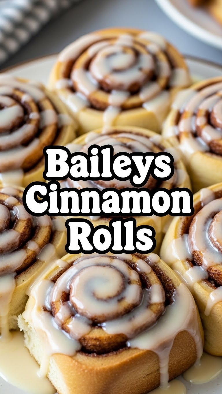 Baileys Cinnamon Rolls