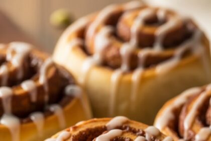 Brown Butter Cardamom Cinnamon Rolls